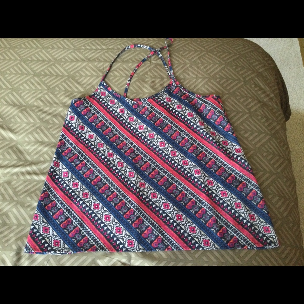 Hollister Adjustable Spaghetti Strap Tank Top